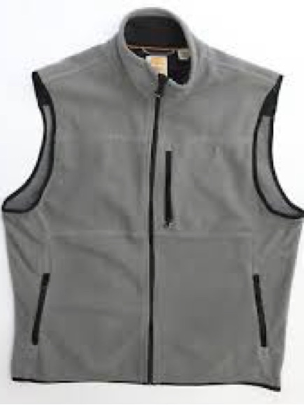 Timberland Gray Softshell Vest with Zip Pockets